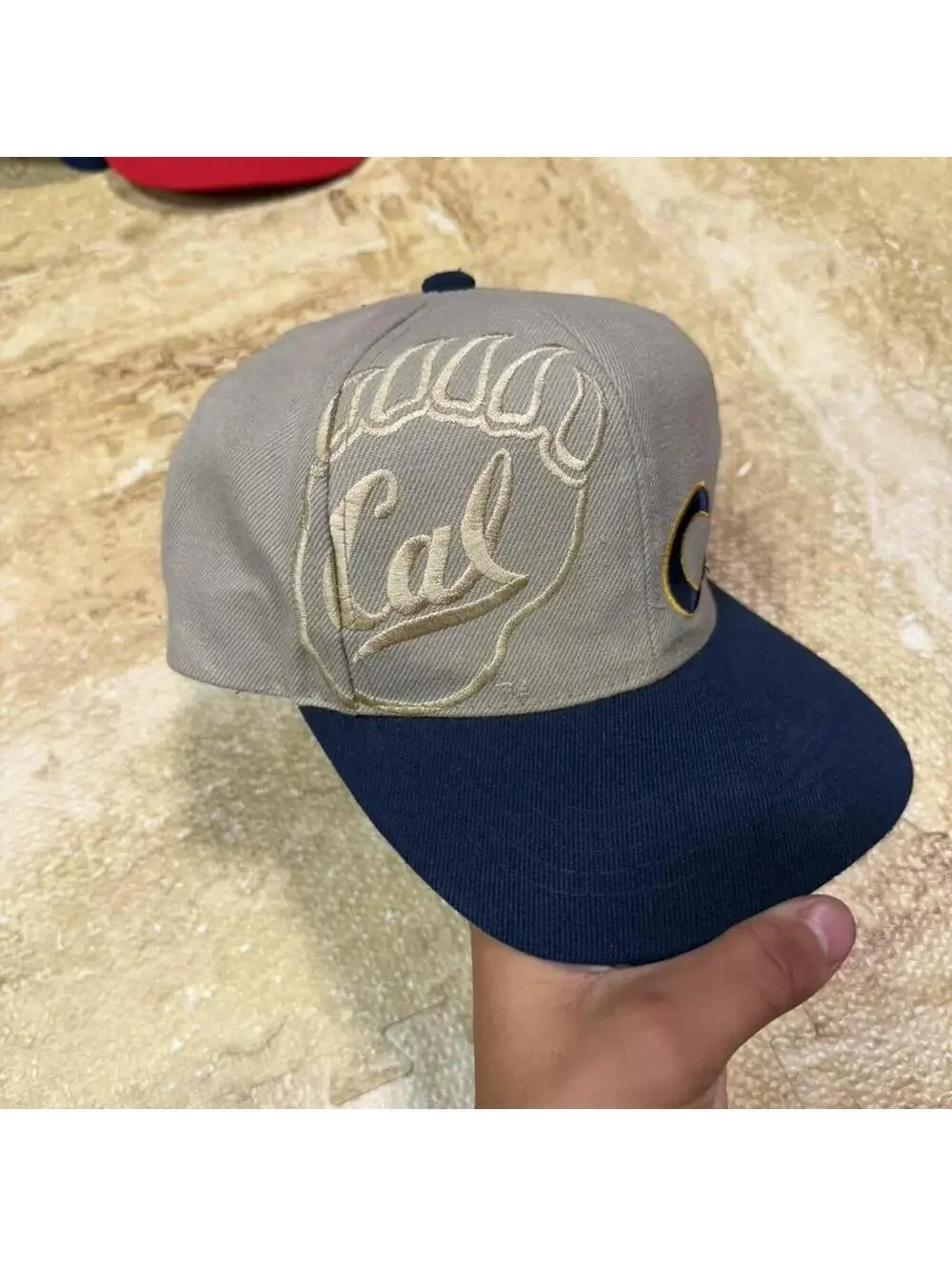 Vintage Cal Golden Bears Capboy Snapback Hat Cap RARE